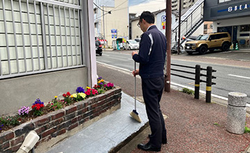 主な仕事の流れ（業務部）